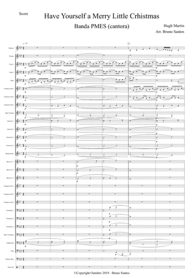 Have Your Self a Merry Little Crhistmas (arr. Bruno Santos)