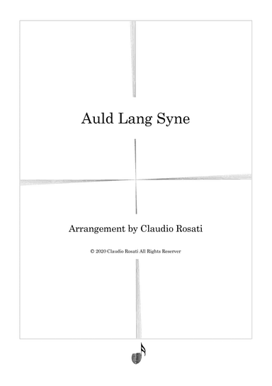 Auld Lang Syne (arr. Claudio Rosati)