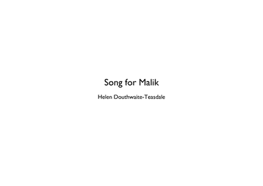 Song for Malik