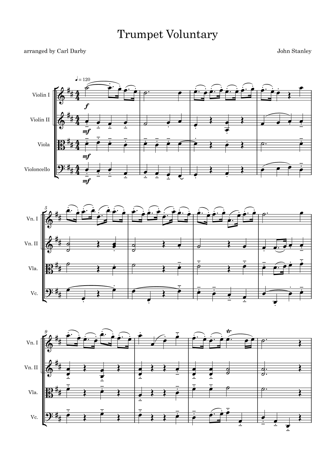 Trumpet Voluntary (arr. Carl Darby)