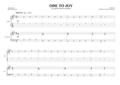 Ode to Joy (arr. Art.o Artaud)