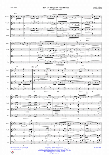 How Are Things In Glocca Morra (arr. Josef Štastný)