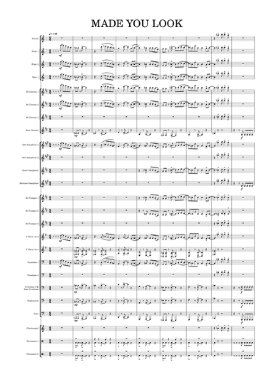 MADE YOU LOOK (arr. myaffa_.)