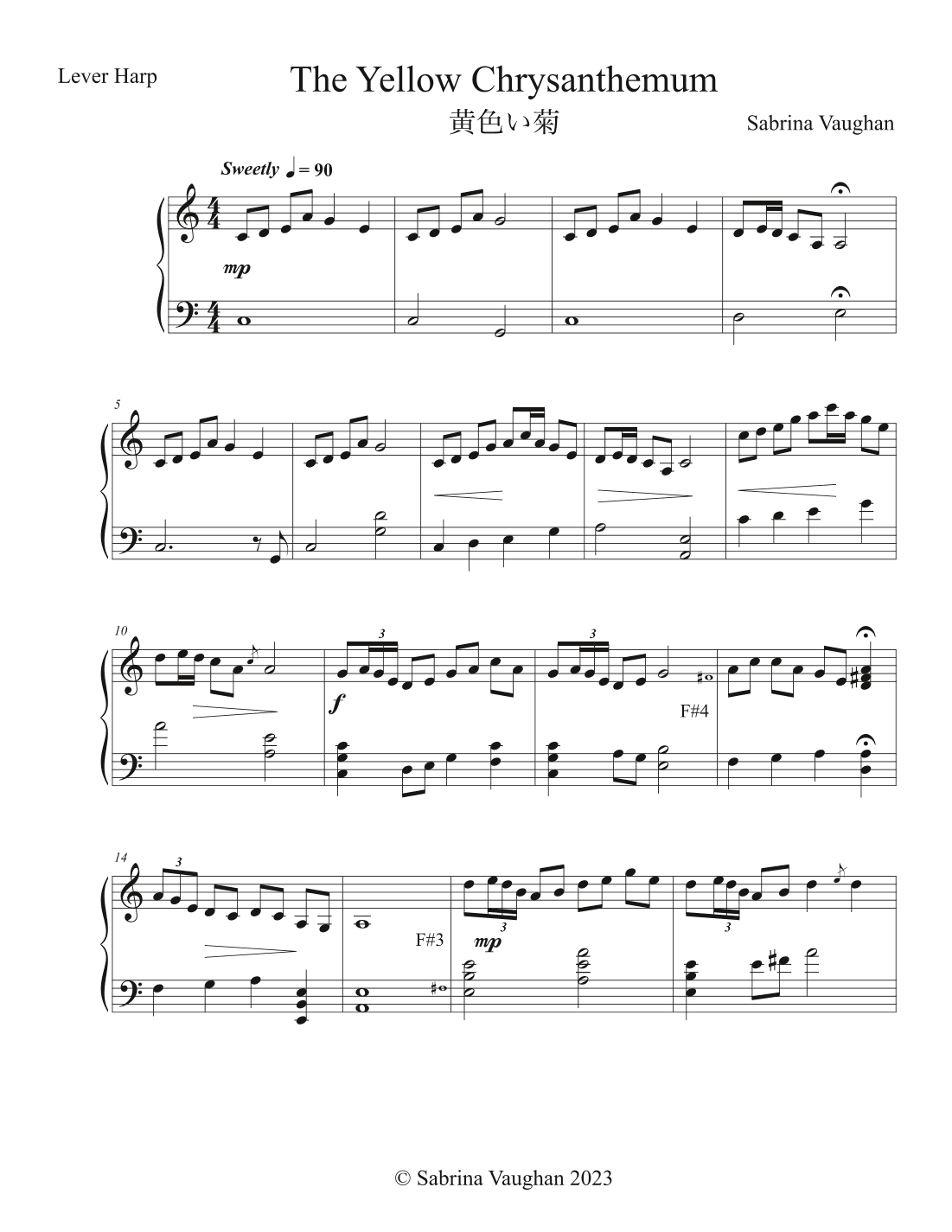 The Yellow Chrysanthemum