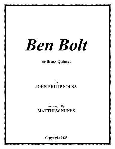 Ben Bolt (arr. Matthew Nunes)
