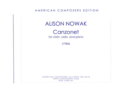 [NowakA] Canzonet