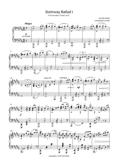 Steinway Ballad I