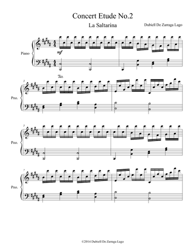 Three Concert Etude No.2