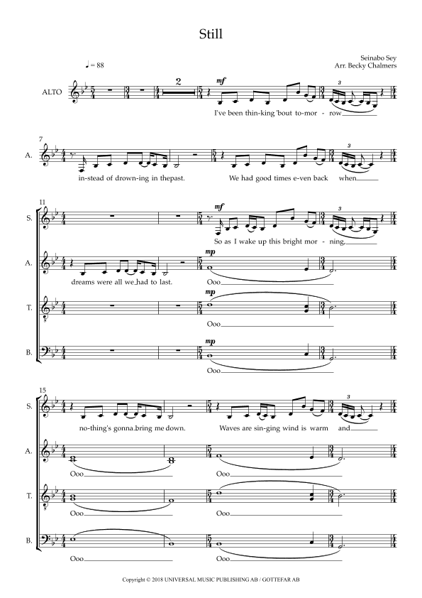 Still (arr. Becky Chalmers)