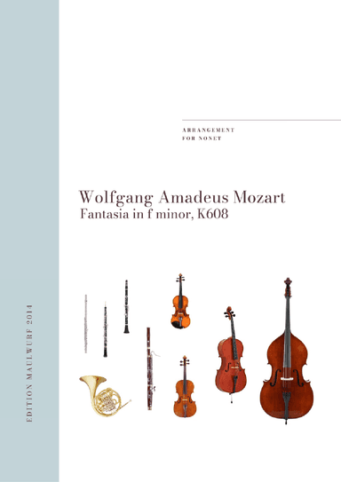 Phantasie in f (arr. Edition Maulwurf)