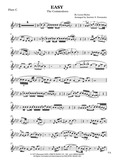 Easy (arr. Antônio S. Fernandes)