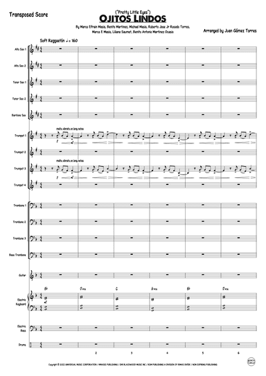 Ojitos Lindos (arr. Juan Gómez Torres)