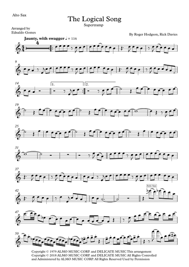 The Logical Song (arr. Ednaldo Gomes)