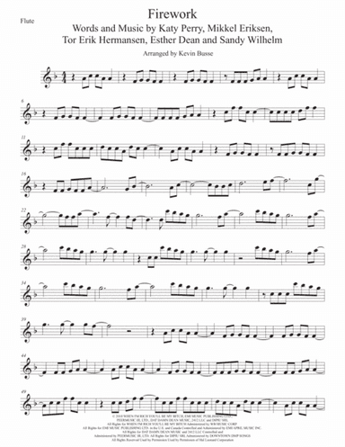 Firework (arr. Kevin Busse)