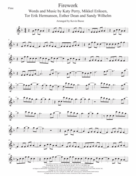 Firework (arr. Kevin Busse)