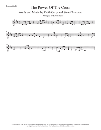 The Power Of The Cross (Oh To See The Dawn) (arr. Kevin Busse)