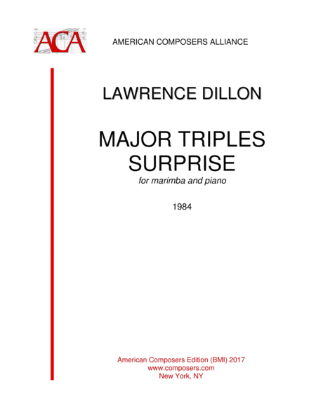 [Dillon] Major Triples Surprise
