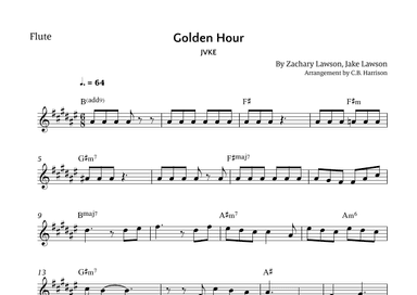 Golden Hour (arr. C. B. Harrison)