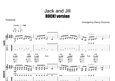 Jack and Jill (ROCK! version) (arr. Danny Crocome)