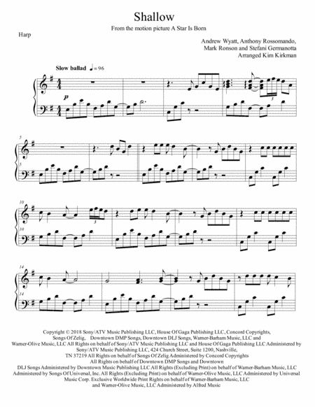 Shallow (arr. Kim Kirkman)