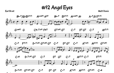 Angel Eyes (arr. John Fries)