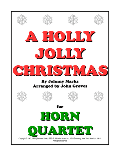 A Holly Jolly Christmas (arr. John Groves)
