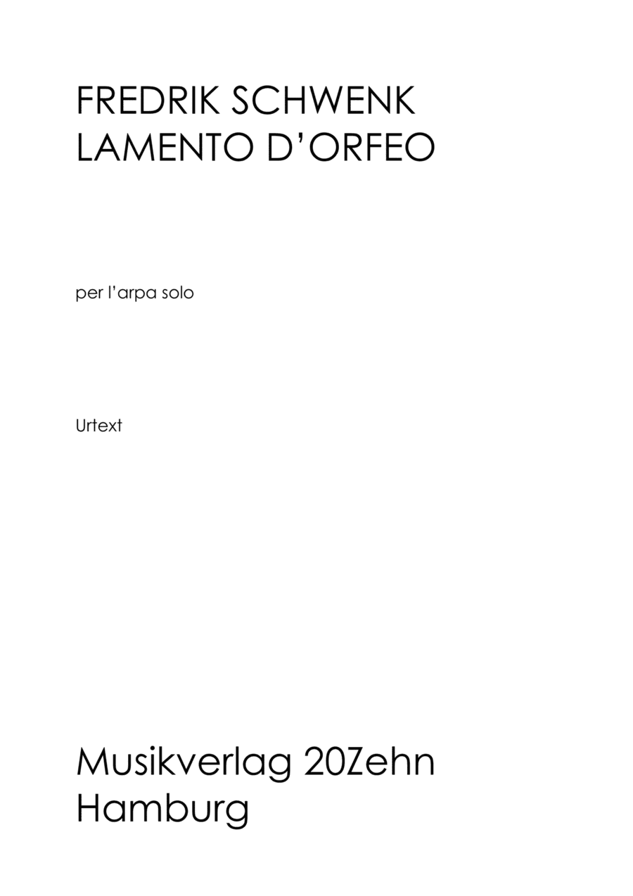 Lamento d'Orfeo