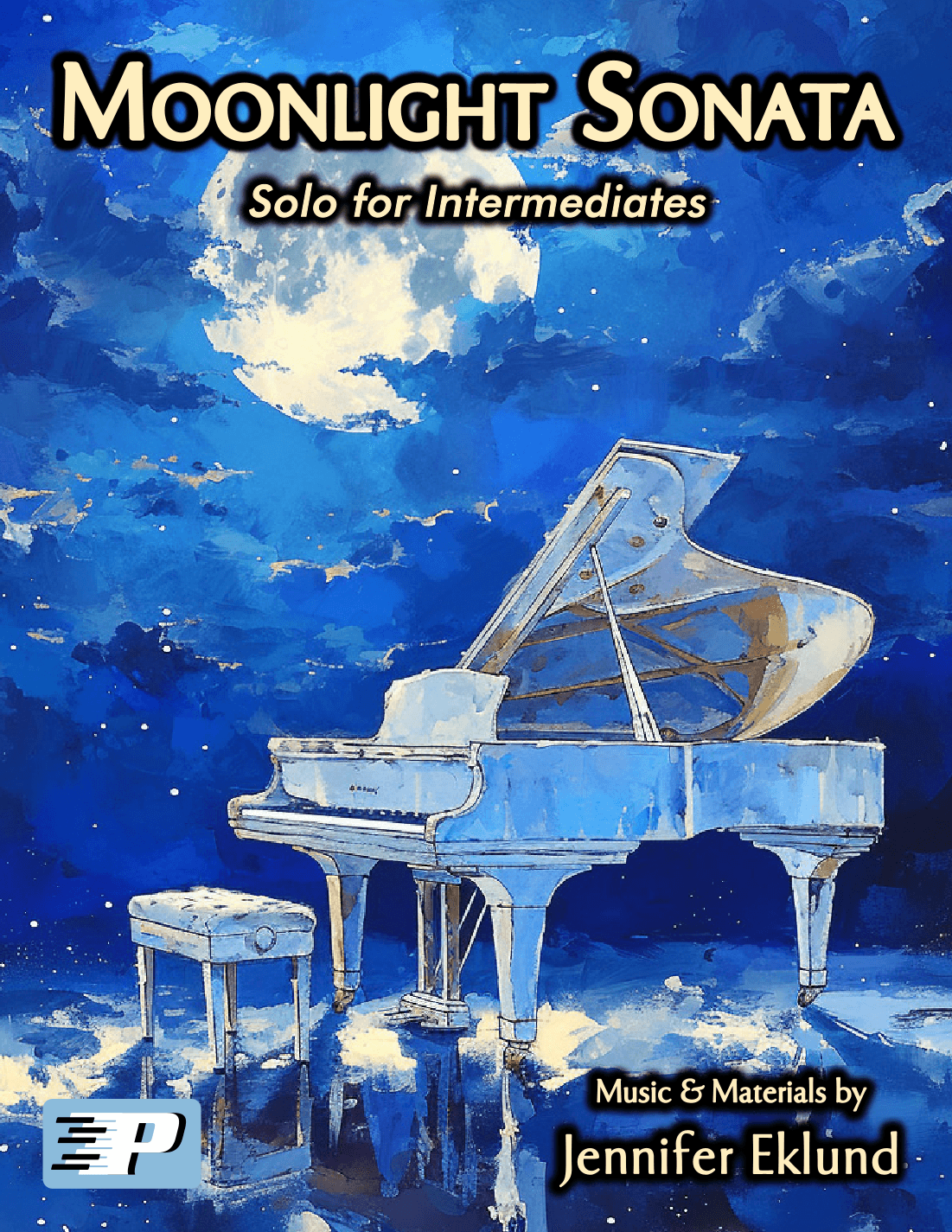 Moonlight Sonata (Intermediate Piano Solo with Music History Lesson) (arr. Jennifer Eklund)