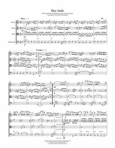 Hey Jude (arr. Fernando R. Raudales)