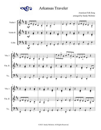 Arkansas Traveler (arr. Sandy McIntire)