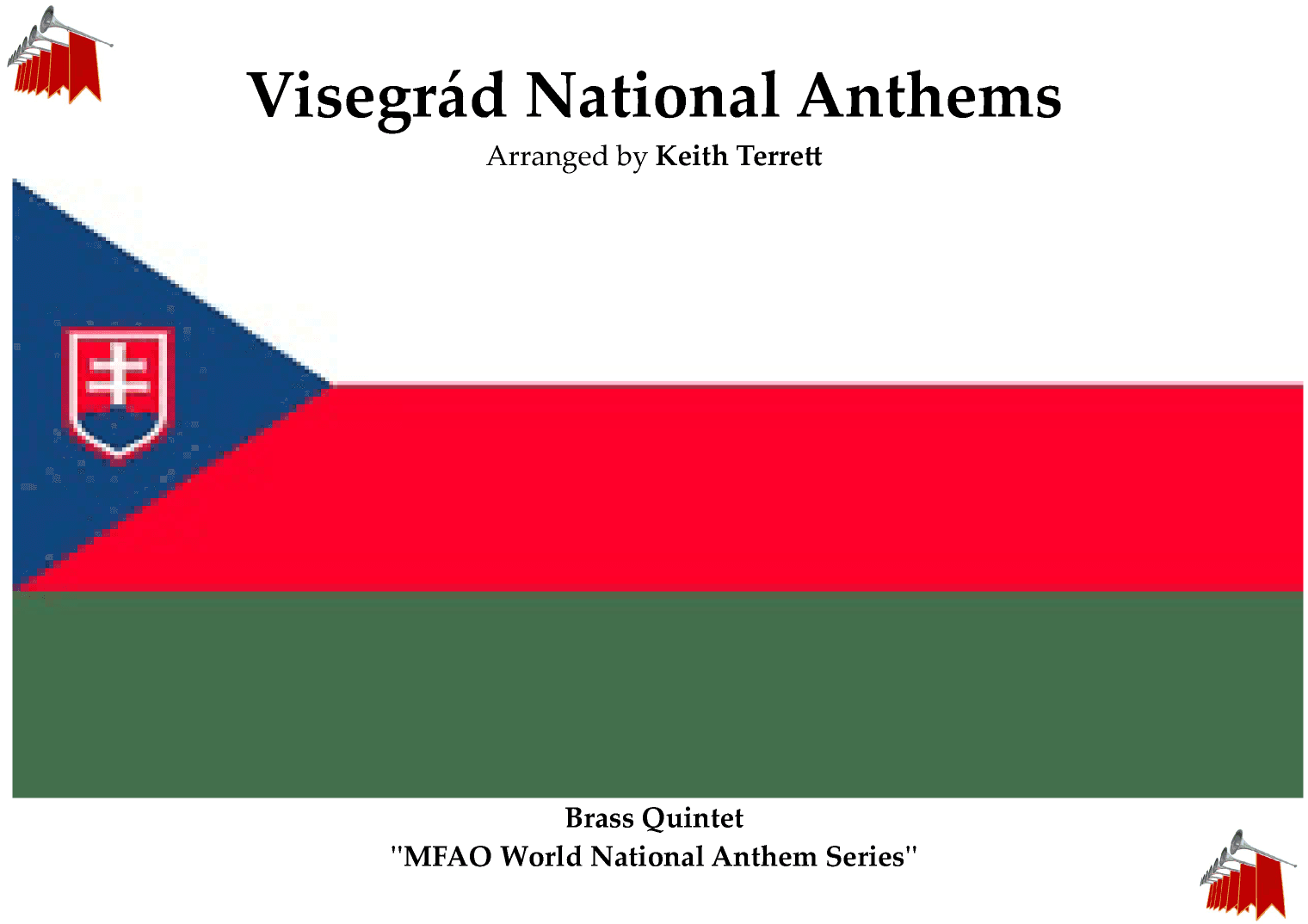 Visegrád National Anthems for Brass Quintet (arr. Keith Terrett)