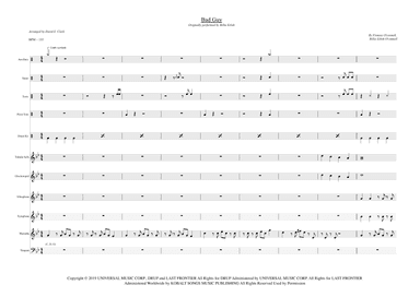 Bad Guy (arr. David E. Clark)