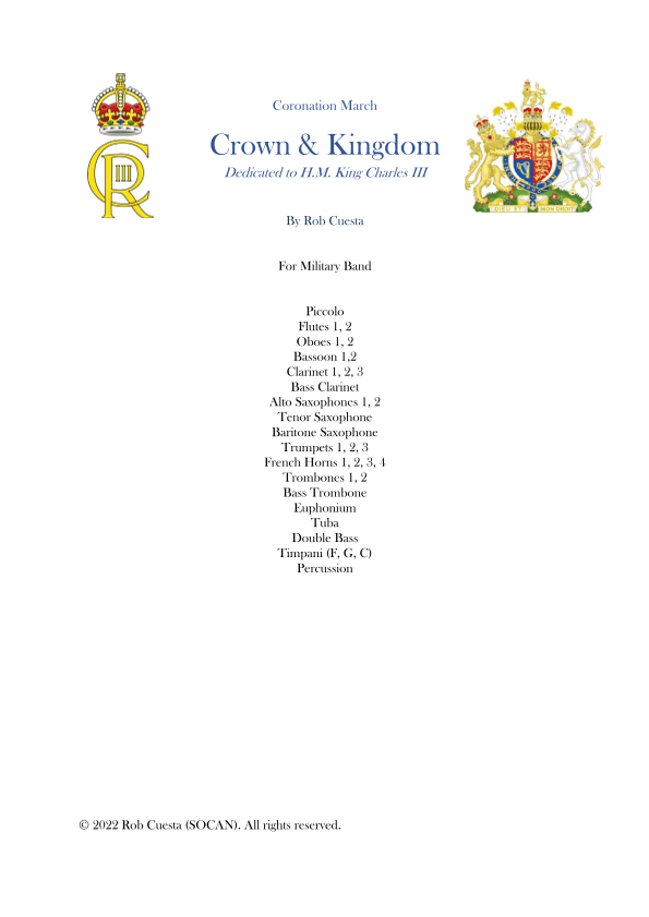 Coronation March: Crown and Kingdom