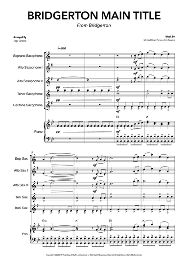 Bridgerton Main Title (arr. Tiago Cordeiro)