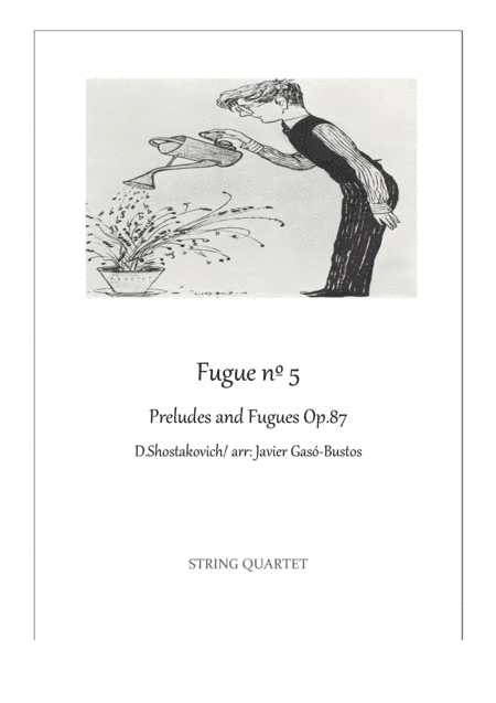 Fugue Preludes And Fugues Op. 87 (arr. Javier Gasó-Bustos)