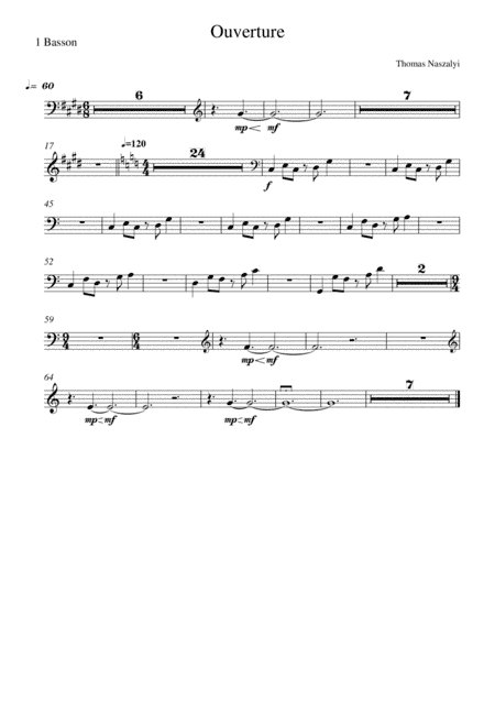Ouverture/Bassoon PART