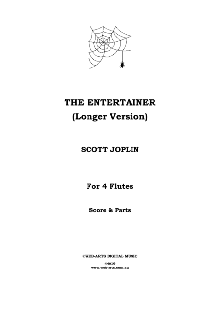 THE ENTERTAINER  (longer version) - SCOTT JOPLINN (arr. WEB-ARTS Digital Music)