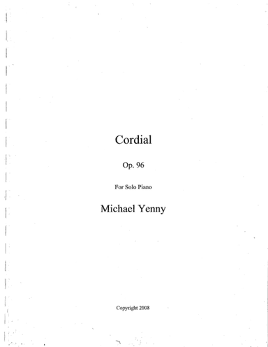 Cordial, op. 96