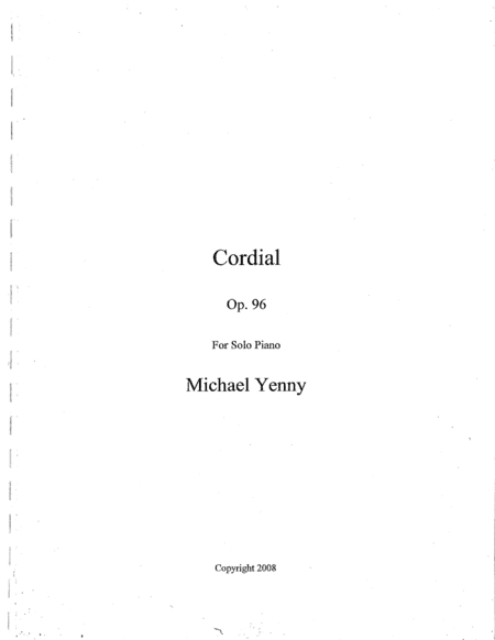 Cordial, op. 96