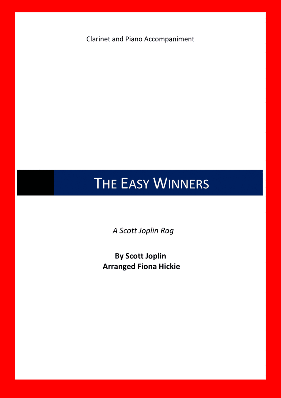 The Easy Winners (arr. Fiona Hickie)