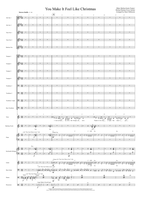 You Make It Feel Like Christmas (arr. Daryl McKenzie)