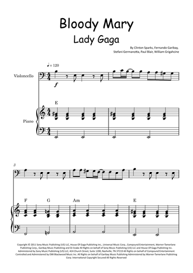 Bloody Mary (arr. Glauco Fernandes)