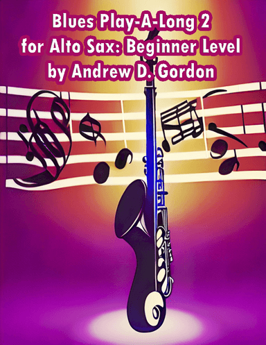 Texas Blues Shuffle Play A Long and Solos Collection for Alto Sax Beginner Series