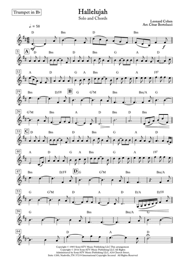Hallelujah (arr. ACT Bortolucci)