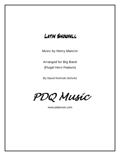 Latin Snowfall (arr. David Kolinski-Schultz)