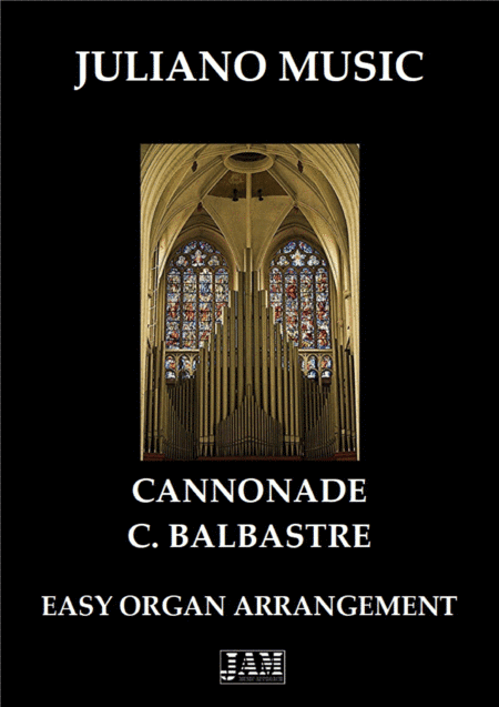 CANNONADE (EASY ORGAN) - C. BALBASTRE (arr. Juliano Music)