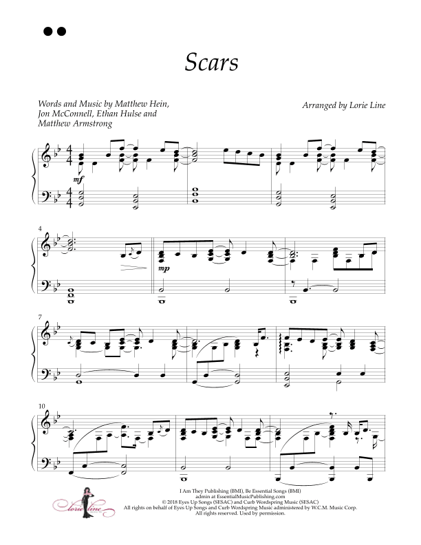 Scars (arr. Lorie Line)