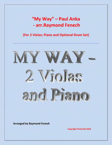 My Way (arr. Raymond Fenech)