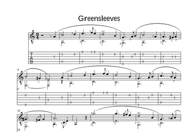 Greensleaves