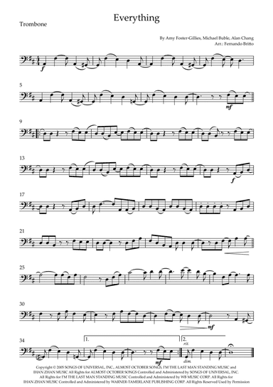 Everything (arr. Fernando Britto)